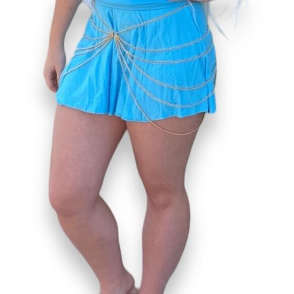 Rosie Gold Hanging Chains Belly Chain Body Chain Belt - Picture 5 of 5